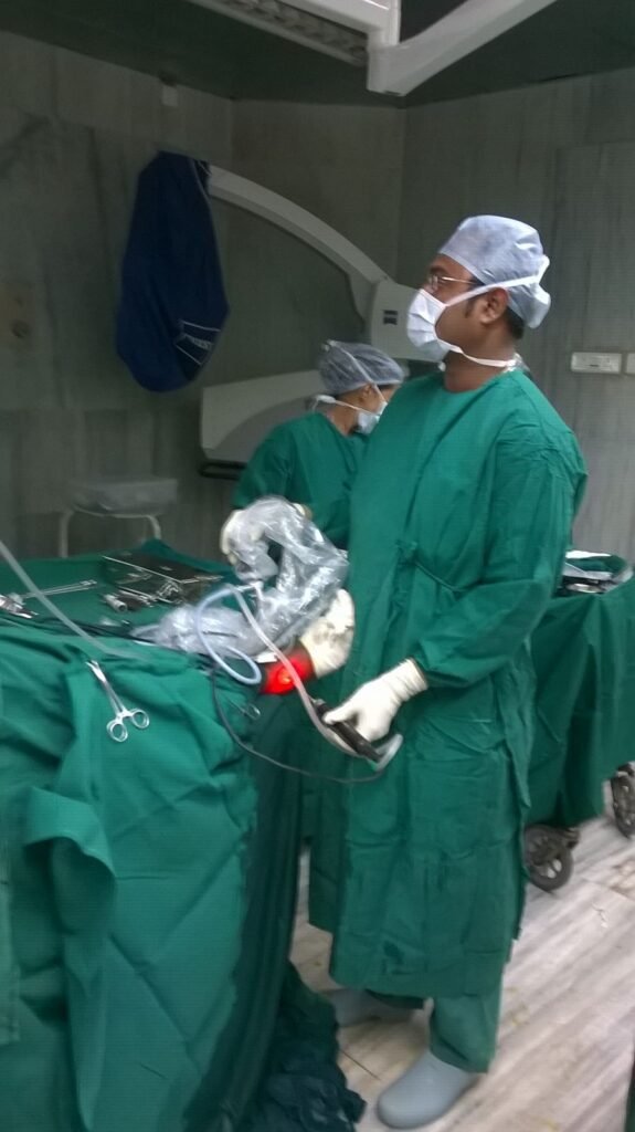 Ankle Arthroscopy for Pain Relief