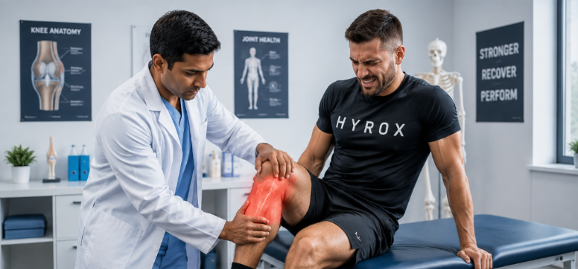 HYROX Training for Knee Pain Treatment