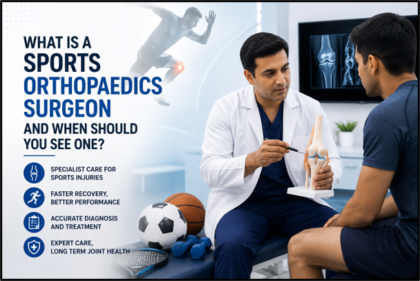 Sports orthopaedic surgeon consultation
